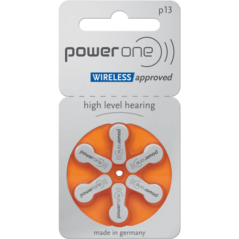 Батерии за слухов апарат 13 Power One PR48 - 1.44V