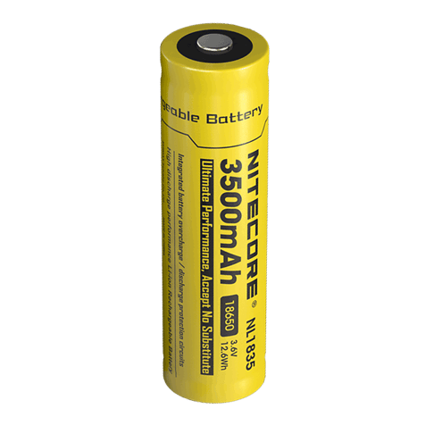 Литиево-йонна батерия 18650 Nitecore - 3.6V 3500mAh + PCB 