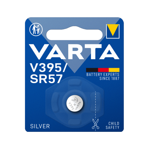 Varta V395 SR927SW SR57 1.55V watch battery
