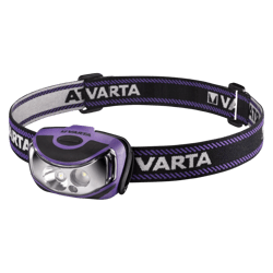 Varta Outdoor Sports H30 Headlamp with 3 AAA Batteries