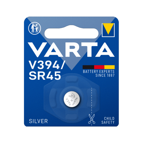 Батерия за часовник 394 Varta V394 SR936SW - 1.55V