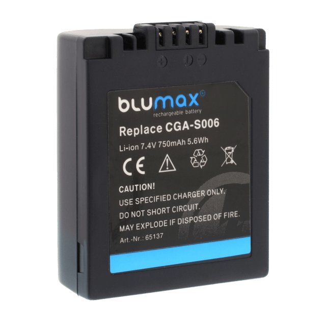 Blumax батерия за Panasonic CGR-S006 Li-Ion 750mAh