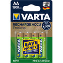 Акумулаторни батерии АА Varta Endless AA - 1900 mAh - 1.2V