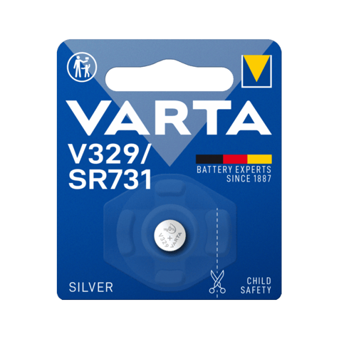 Watch Battery 329 Varta V329 SR731SW - 1.55V