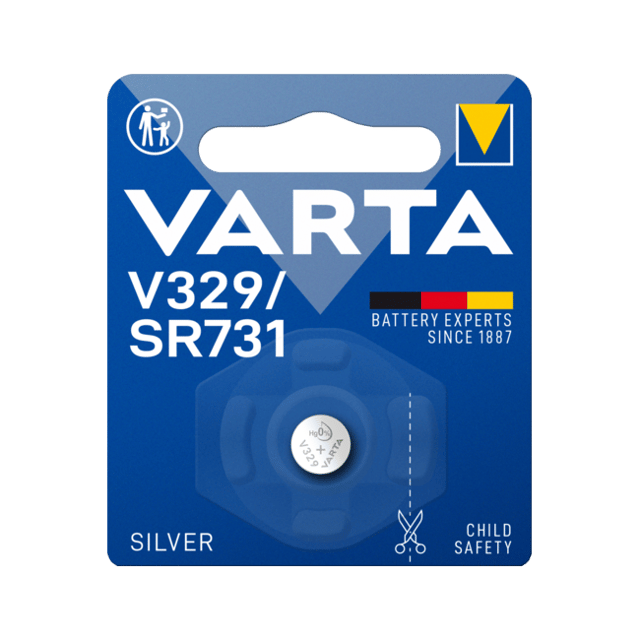 Батерия за часовник 329 Varta V329 SR731SW - 1.55V