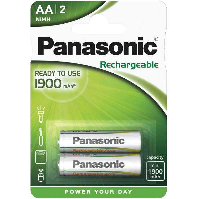 Акумулаторни батерии Panasonic AA 1900 mAh - 1.2V