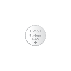 10 Alkaline Batteries AG0 Uniross LR521 - 1.5V