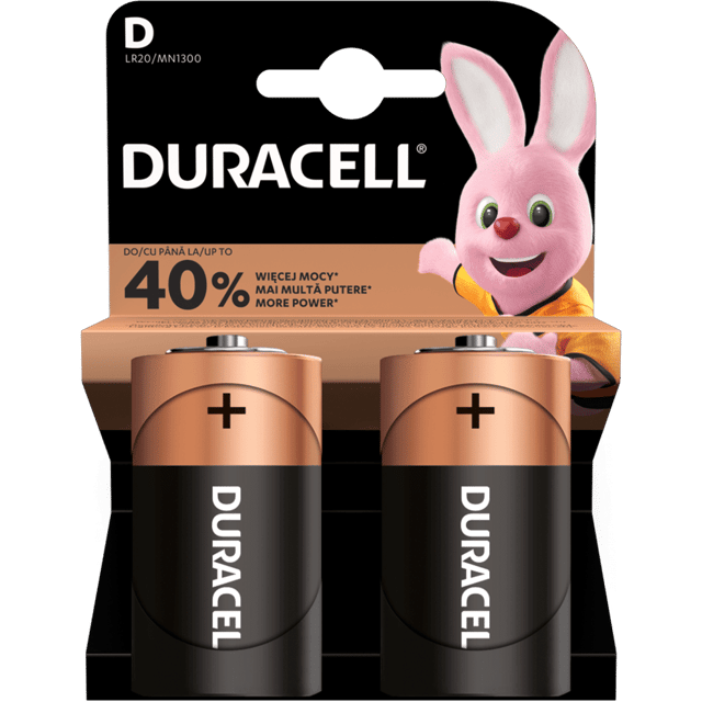 Алкални батерии LR20 - D - Duraccell Basic MN1300 D