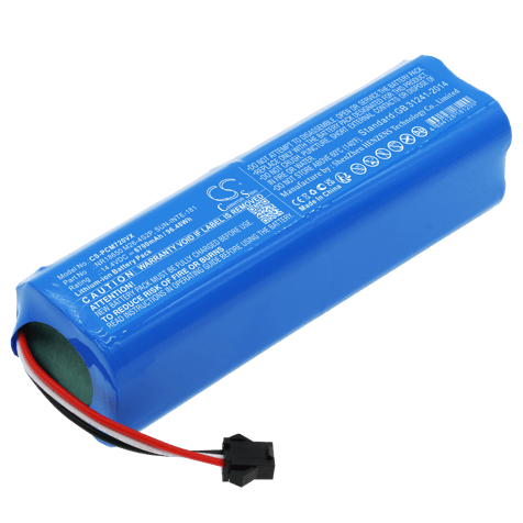Battery for vacuum cleaner Tefal X-plorer Series 60 - 14.4V 6700 mAh