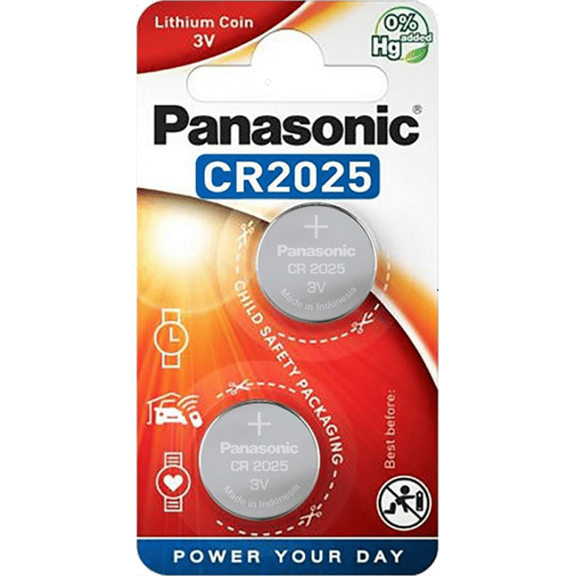 Литиеви батерии CR2025 Panasonic CR2025 - 3V