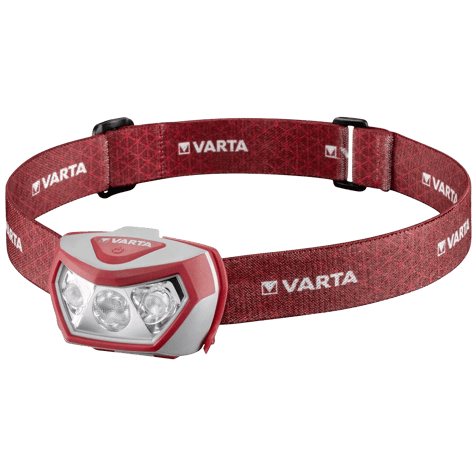 Челник за глава Varta Outdoor Sports H20 Pro с 3 батерии ААА