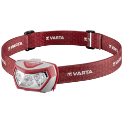 Челник за глава Varta Outdoor Sports H20 Pro с 3 батерии ААА