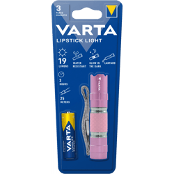 Varta Lipstick lipstick-style flashlight with 1 AAA battery