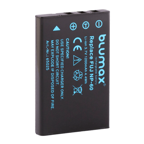 Батерия за фотоапарат Fuji NP-60 Li-lon 1200mAh