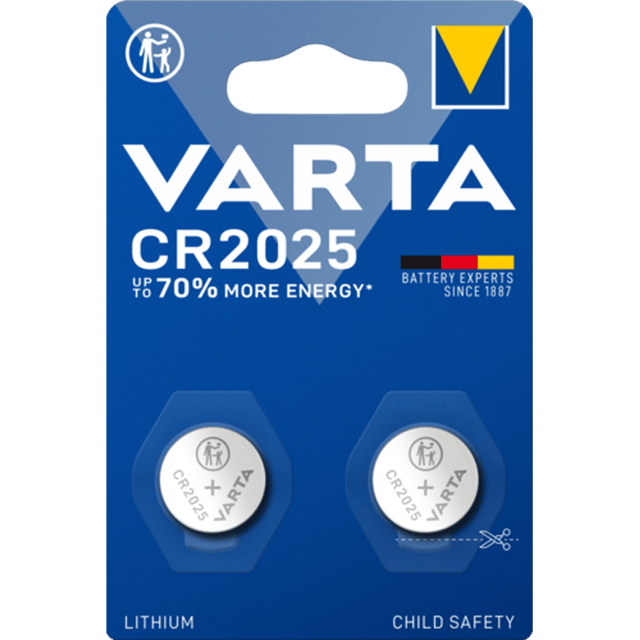 Литиеви батерии CR2025 Varta CR2025 - 3V