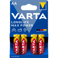 Алкални батерии AA Varta Longlife Max Power
