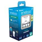 Зарядно за 2/4 батерии АА/ААА Panasonic Eneloop + 4 АА х 2000 mAh