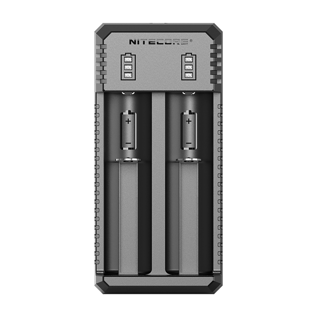 Преносимо USB зарядно за 2 литиево-йонни батерии NITECORE UI2 