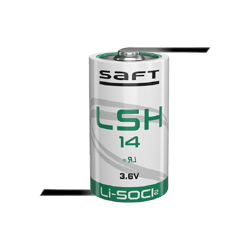 Battery LSH 14 Saft LSH14 ER-C 3.6V 5800 mAh Z-plate