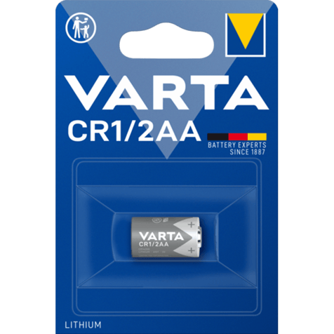 Varta Lithium CR 1/2 AA 14250 Battery - 3V