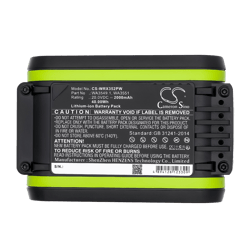 Батерия за винтоверт Worx WA3549.1 WA3551.1 - 20V 2.0AH Li-Ion