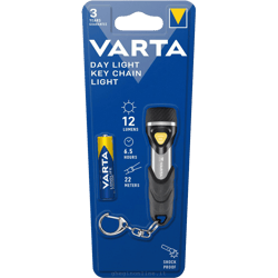 Varta Day Light Keychain Flashlight with 1 AAA Battery