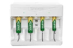Универсално зарядно за акумулаторни батерии VARTA за АА / ААА / C / D и 9V батерии