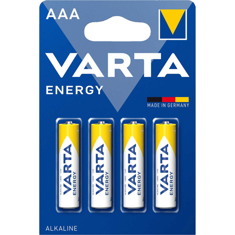 Алкални батерии ААА Varta Energy AAA