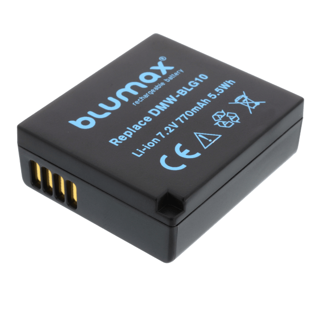 Батерия за фотоапарат Panasonic DMW-BLE9, DMW-BLE9E, DMW-BLG10, DMW-BLG10E 770 mAh