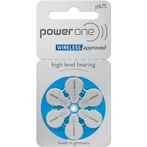 Батерии за слухов апарат 675 PowerOne P675 PR44