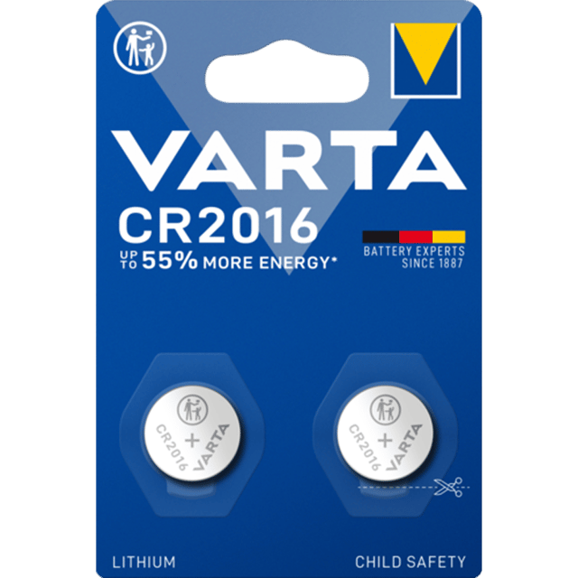 Литиеви батерии CR2016 Varta CR2016 - 3V