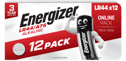 Алкални батерии LR44 Energizer - 12 pack