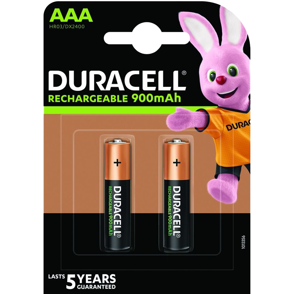 Duracell Stay Charged AAA Rechargeable Batteries - 900 mAh - 1.2V