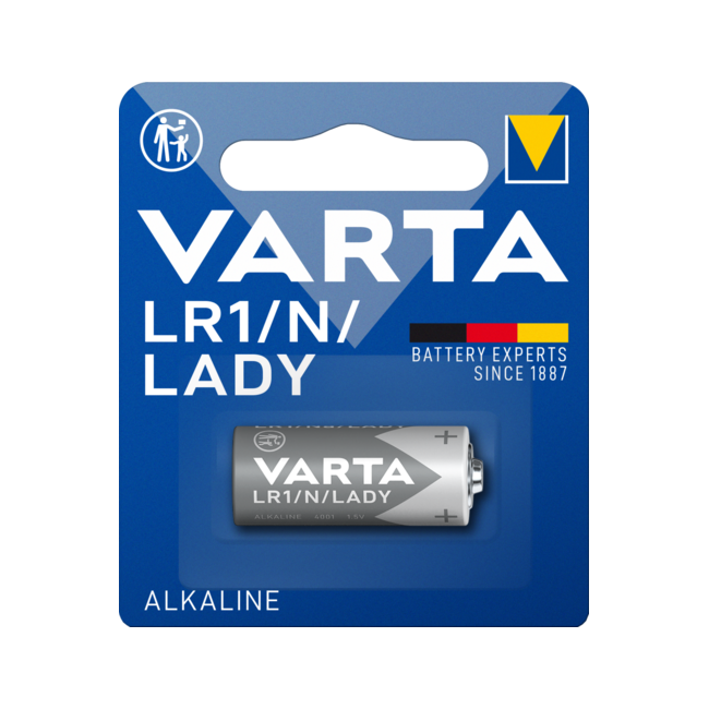 Алкална батерия LR1 Varta LR1 - N - MN9100 1.5V