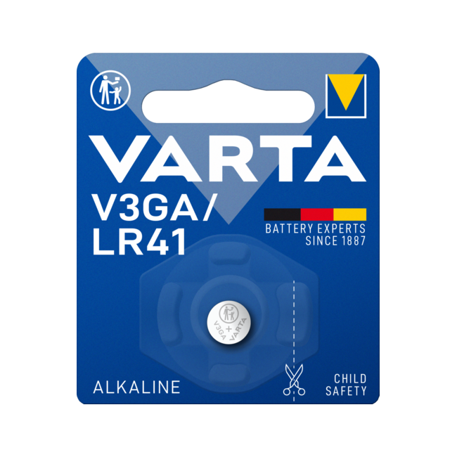 Алкална батерия LR41 Varta AG3