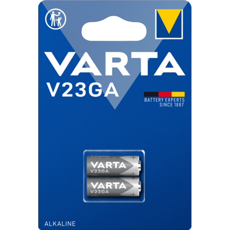 Алкални батерии MN21 Varta V23GA - А23 12V - 2 броя