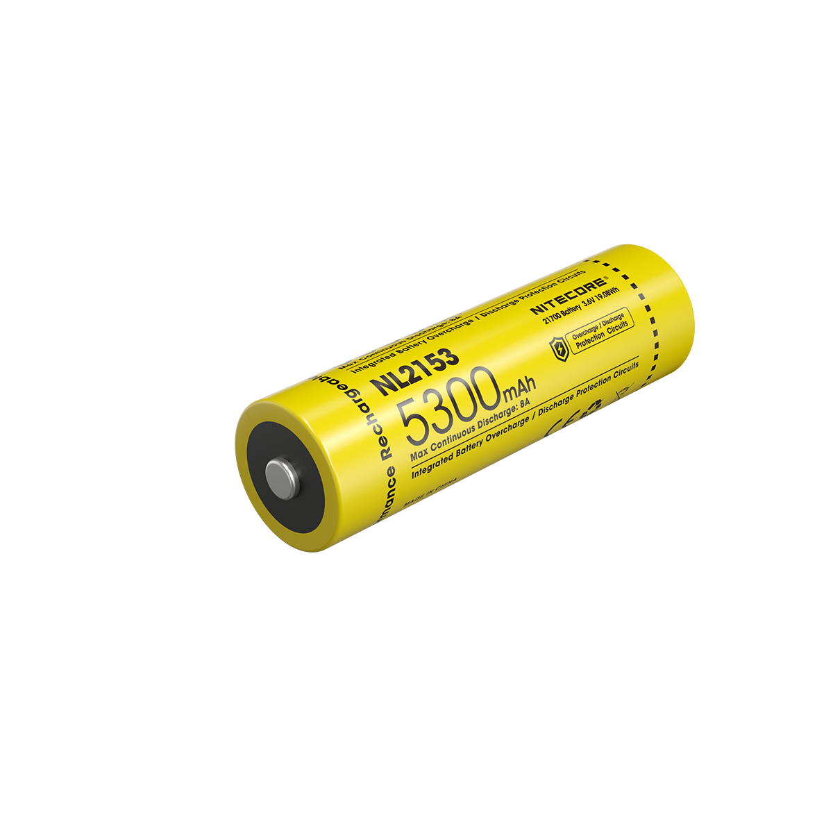 Nitecore 21700 Battery 18650 3.7V 5300 mAh + PCB