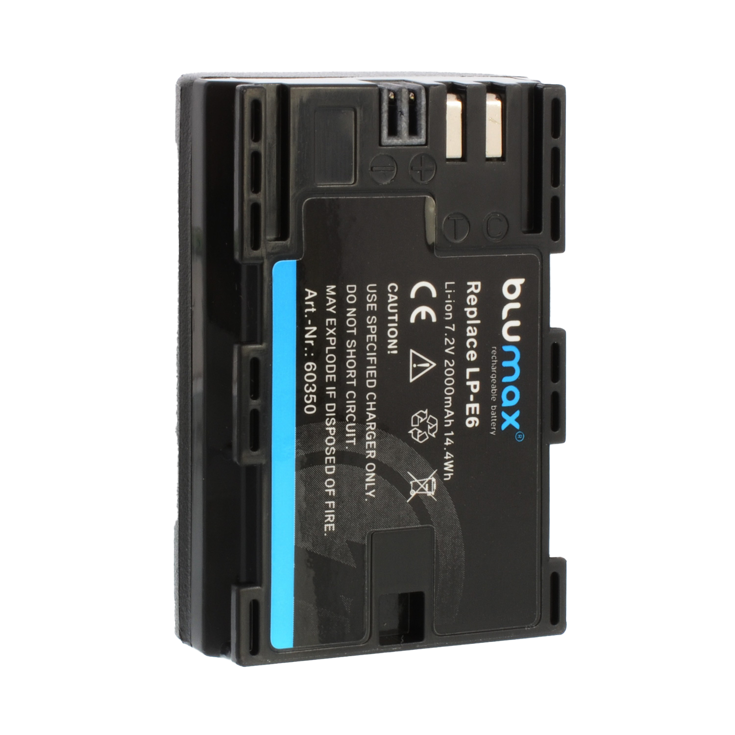 Battery for camera Canon LP-E6, 2000 mAh