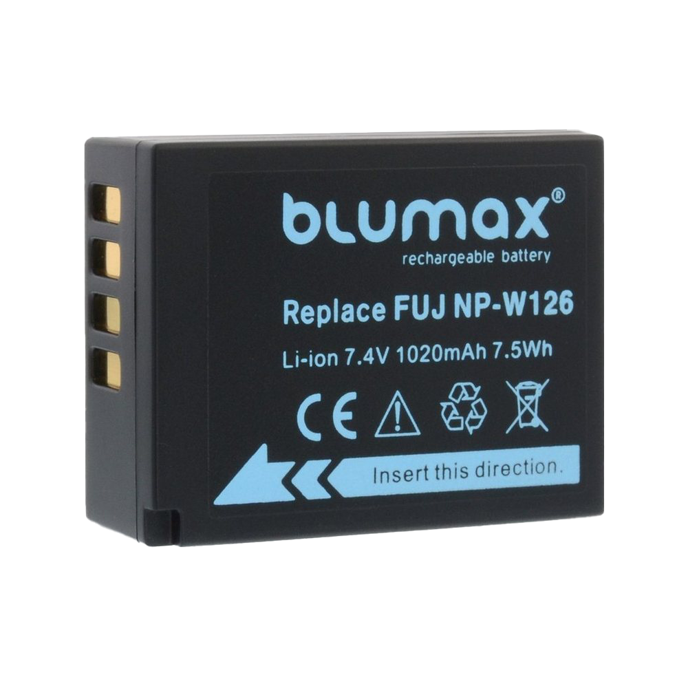 Battery for camera Fuji NP-W126 1020 mAh