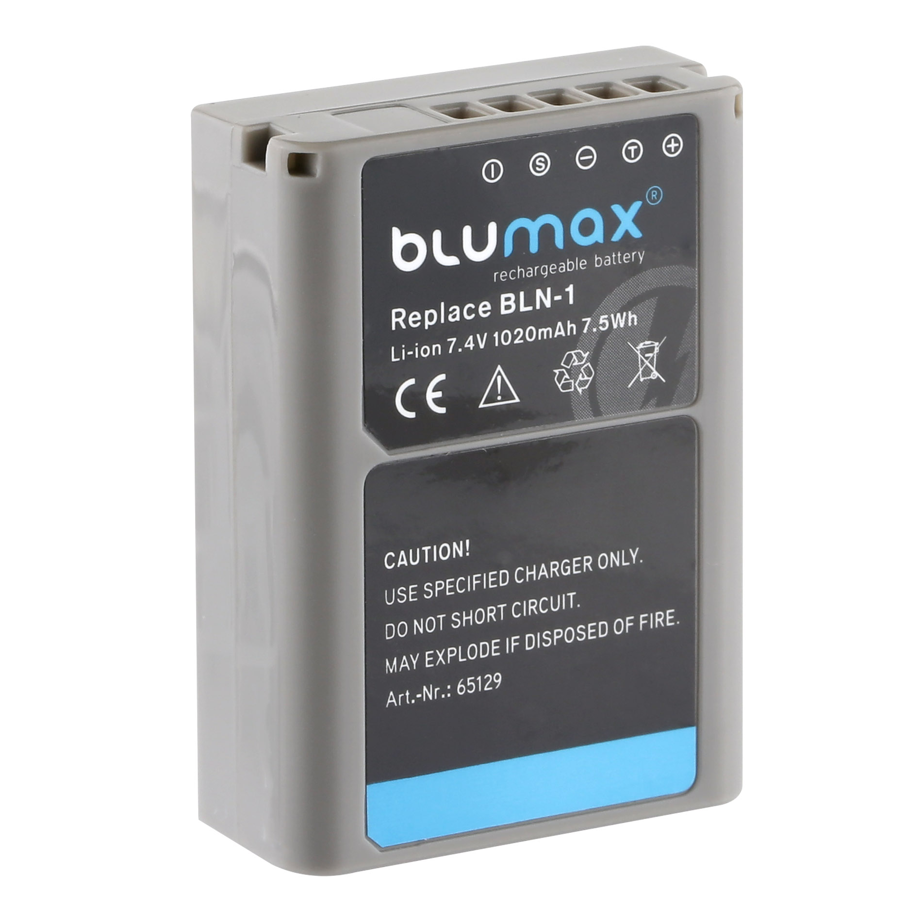 Camera Battery Olympus BLN-1 - 1020 mAh