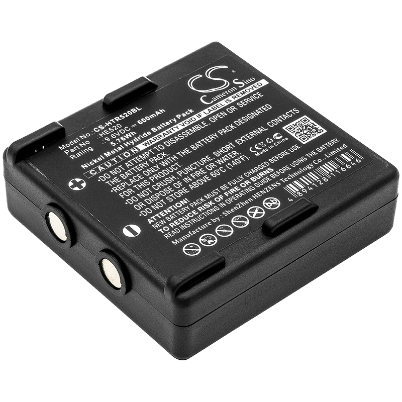 Battery for Hetronic HE520 NM19HB - 9.6V 600 mAh