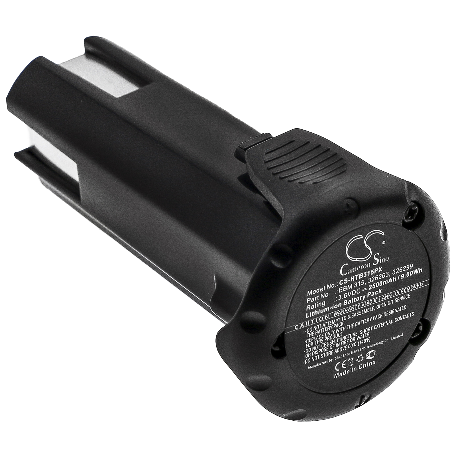 Battery for Hitachi EBM 315 326263 326299 - 3.6V 2500 mAh Li-Ion