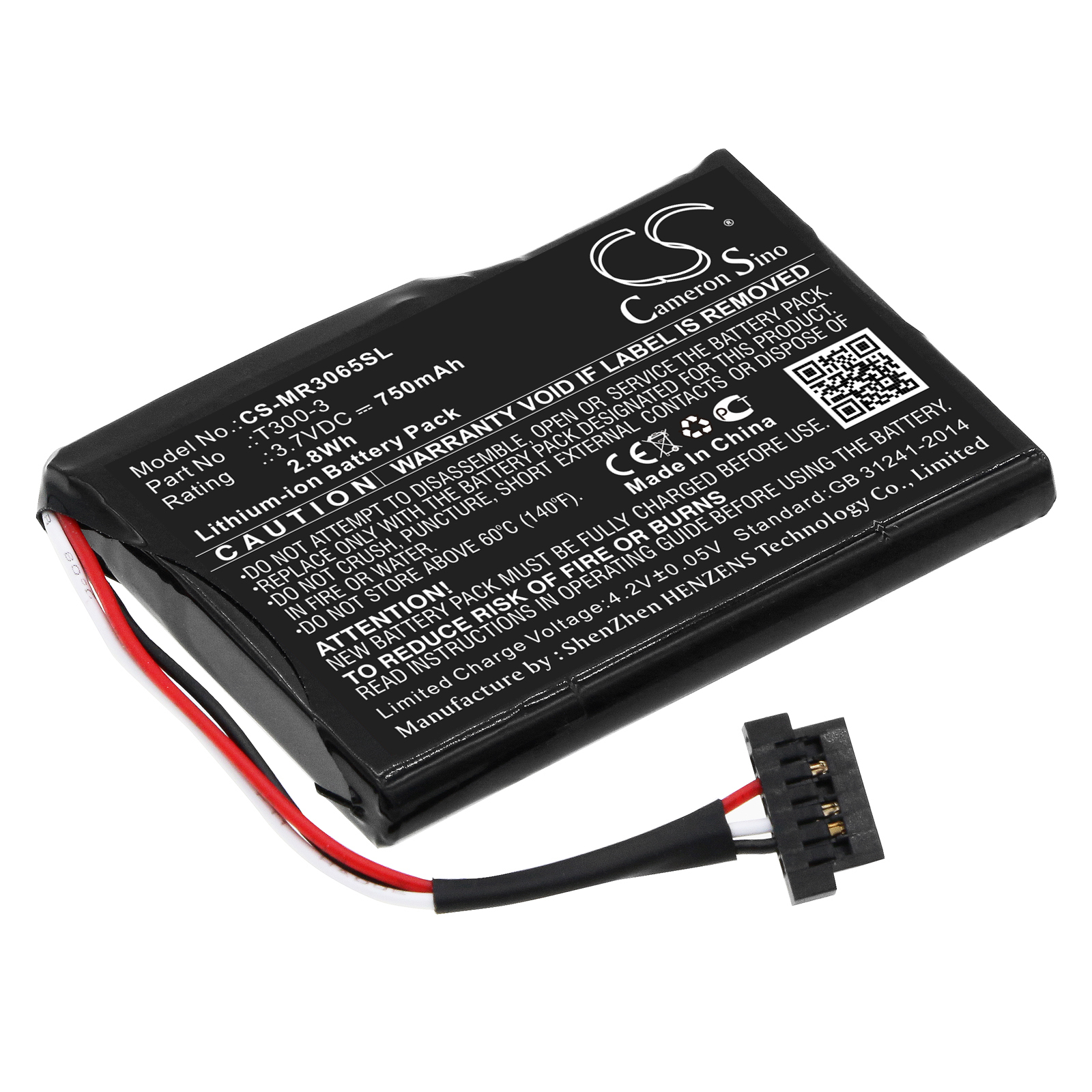 Battery for navigation Magellan RoadMate 3065