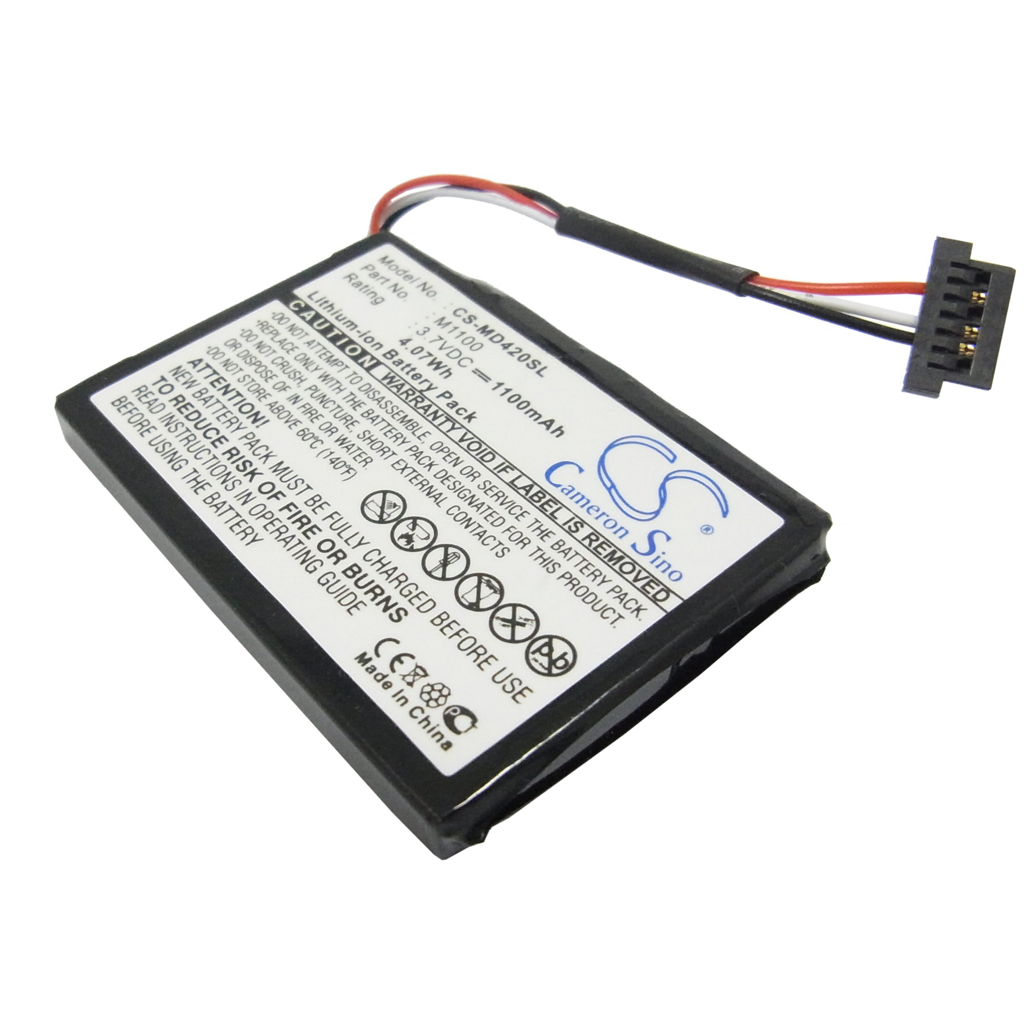 Battery for navigation Medion GoPal E4240
