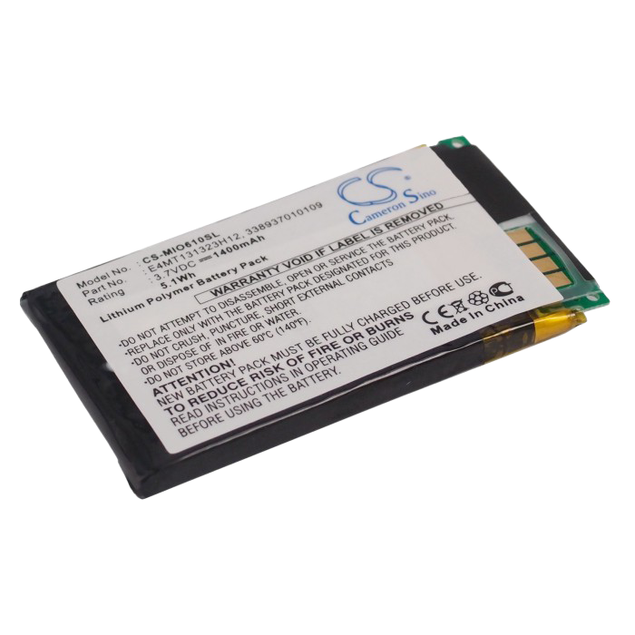 Battery for navigation Mitac Mio H610