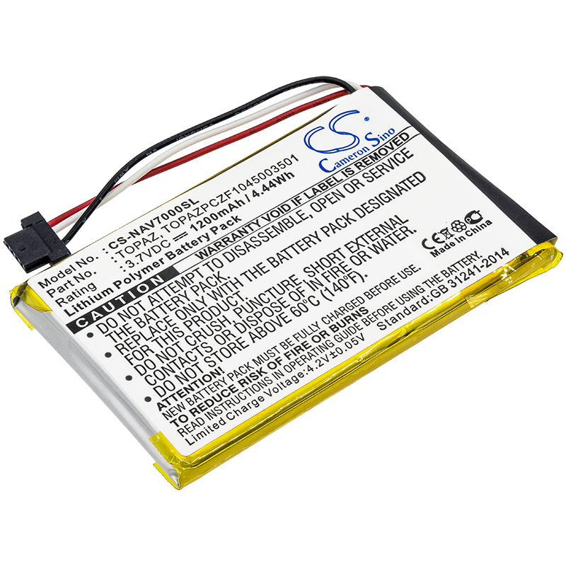 Battery for navigation Navigon 70 Easy