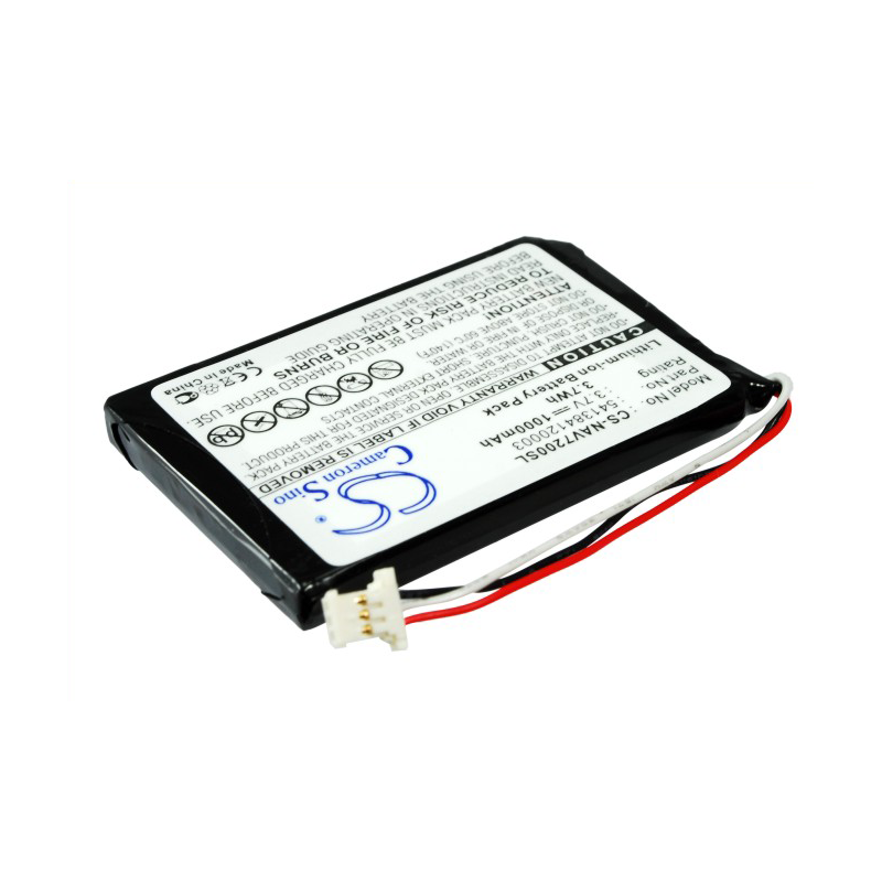 Battery for navigation device Navigon 72 Easy 72 Plus Live