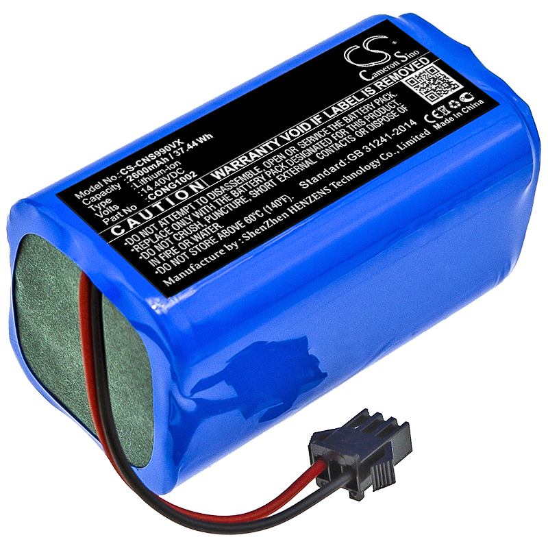 Battery for vacuum cleaner CECOTEC 49CE1401 - 14.4V 2600 mAh