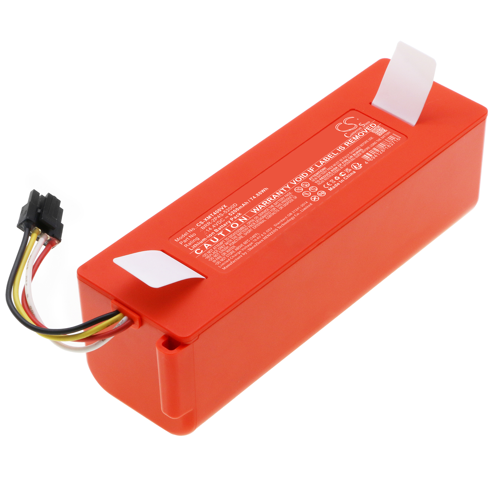 Battery for vacuum cleaner Dreame MC1808 - 5200 mAh