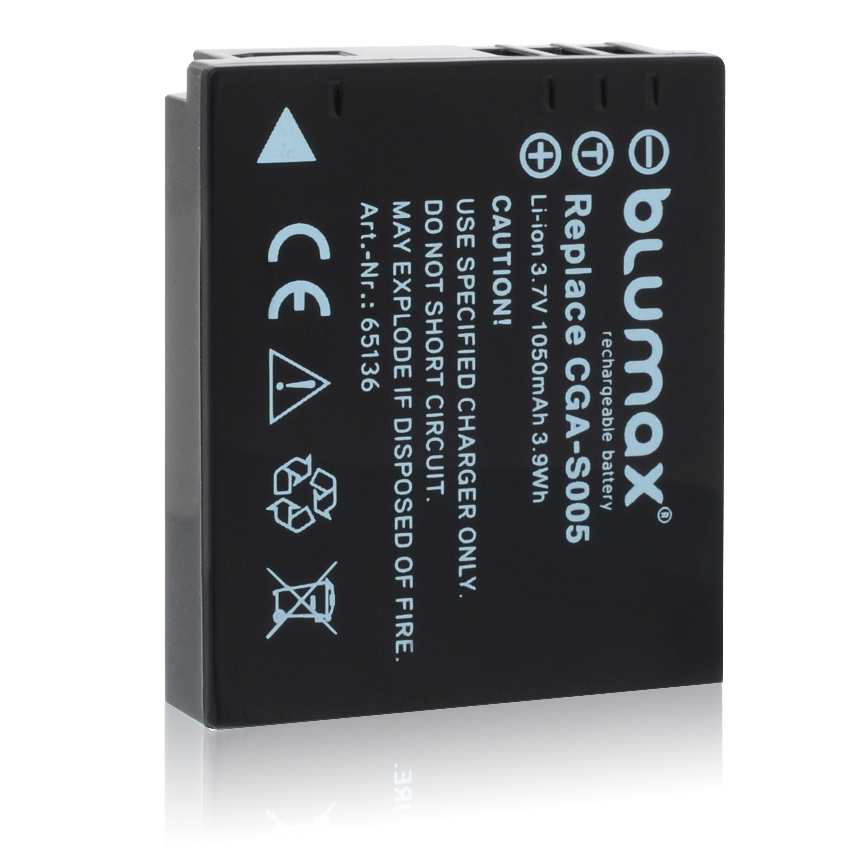 Battery for Video Camera Panasonic CGA-S005 Li-Ion 1050mAh